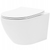 Závesná WC misa CARLO Flat Mini - biela
