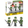 Stavebné kocky Cobi 2060 Nemecká pechota 3 figúrky 33 dielikov