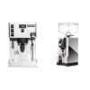 Rancilio Silvia PRO X + Eureka Mignon Specialita, CR chrome