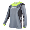 Dětský dres O´Neal Element FR HYBRID V.22 šedá/žlutá XL