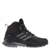adidas Terrex AX4 Mid Gore-Tex Womens Hiking Shoes Grey/Black 5.5 (38.7)