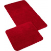 Bellatex Sada kúpeľňových predložiek Micro bordó 60 x 100 cm / 60 x 50 cm
