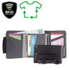 Peňaženka Lifeventure RFiD Charger Wallet with power bank, Recycled, Grey