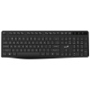 GENIUS klávesnice KB-7200, bezdrátová 2,4GHz, Mini-receiver, USB, CZ+SK layout, černá 31320002404
