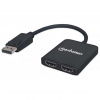 Manhattan 152716 rozbočovače obrazu DisplayPort 2x HDMI (152716)