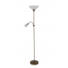 Stojaca lampa E27 Brown Classic Pearl 4019 Rabalux