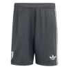 adidas Manchester United Third Shorts 2024 2025 Adults Grey S