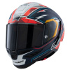 přilba SUPERTECH R10 limitovaná edice PEDRO ACOSTA, ALPINESTARS (modrá/červená/bílá matná) 2025 M140-2378