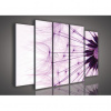 Obraz na plátne viacdielny - OB2905 - Púpava fialová 150cm x 100cm - S12