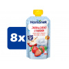 Hamánek Jahoda a jablko s tvarohom - 8 x 100 g