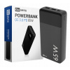 Powerbanka GE SENS 20000 mAh čierna (Powerbanka 20 000 mAh 65 W USB USB-C QUICK CHARGE PD Super rýchle nabíjanie)