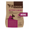 Lisované granule Fit-Crock Active Jahňacie MINI 2 kg (viac energie pre aktívnejšie zdravé dospelé, športové alebo lovecké psy)
