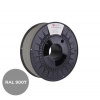 Tlačová struna (filament) C-TECH PREMIUM LINE, PETG, šedý hliník, RAL9007, 1,75 mm, 1kg