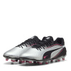 Puma King Match Firm Ground pánske kopačky Silver/Black 9.5 (44)