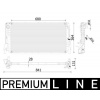MAHLE Chladič, chlazení motoru BEHR *** PREMIUM LINE *** CR 2321 000P