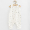 Dojčenské bavlnené dupačky New Baby Zoe Biela 74 (6-9m)