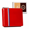 Peňaženka - Peterson Peterson Wallet Natural Leather Red PTN RD-30-GCL-A Red-Women's Product (Peterson Little Dámska kožená peňaženka pre zips)