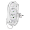 EMOS SK s.r.o. Predlžovací kábel 7 m / 3 zásuvky / biely / PVC / 1 mm2 - P0317