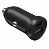 Devia nabíjačka do auta Smart Mini PD QC 3.0 30W 1x USB-C 1x USB čierna