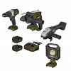 Sada aku nářadí Narex CAMOUFLAGE 5 CSP 13-2, CBU 125, CKK 22, START SET-CMFL, Lampa CR LED