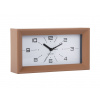 Designové stolní hodiny s budíkem 6066BR Karlsson 20cm