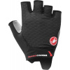 Dámske cyklistické rukavice Castelli 21061 ROSSO CORSA 2 W 010 čierna S