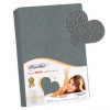 Bellatex plachta froté tmavo sivá 160x200