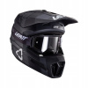 LEATT PRILBA MOTO 3.5 Black Čierna + GOGLE L