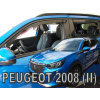 Deflektory komplet 4 ks - Peugeot 2008, 2019-