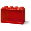 LEGO Brick 8 závesná polica červená