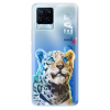 Odolné silikónové puzdro iSaprio - Leopard With Butterfly - Realme 8 / 8 Pro