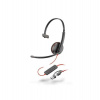 Poly Blackwire 3210 náhlavní souprava, USB-C/A adaptér, mono (8X214AA)