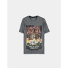 Suicide Squad (2021) Warner - Suicide Squad 2 - Men's Acid Wash T-shirt Velikost: M, Barva: Grey