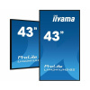 iiyama LH4341UHS-B2 oznamovací displej 108 cm (42.5