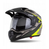 Prilba Tour 2.0 X-tra, CASSIDA (piesková matná/žltá fluo/zelená/čierna, plexi s prípravou pre Pinlock) 2026 S (55 až 56 cm)