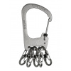 Karabínka na kľúče Nite Ize SlideLock KeyRack - steel