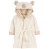 CARTERS CARTER'S Župan s kapucňou a uškami Ivory Sheep neutrál 0-9m