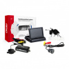 Asistenty parkovania TFT02 4,3 s kamerou HD-308-LED 4-senzorové, biele Amio