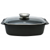 Elo Alucast Pekáč se skleněnou poklicí a aroma úchytem 40x22 cm 84932