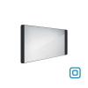 Nimco LED zrcadlo se senzorem 1200x650 mm černé ZPC 42006V-90