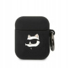 Karl Lagerfeld Apple AirPods 2/1 cover Silicone Choupette Head 3D KLA2RUNCHK