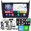 AUTORÁDIO NCS ZQ9 VOLKSWAGEN POLO 5 V 2009-2017 ANDROID 8GB LTE