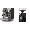 Rocket Espresso Mozzafiato FAST V, black + Eureka Mignon Silenzio 55, CR black