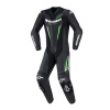 Jednodílná kombinéza GP FORCE V2, ALPINESTARS (černá/zelená, vel. 54)