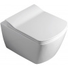 Creavit Glanc wc misa závesné bez oplachovacieho kruhu biela GC321