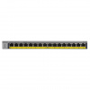 NETGEAR GS116PP Nespravované Gigabit Ethernet (10/100/1000) Podpora napájania cez Ethernet (PoE) Čierna (GS116PP-100EUS)