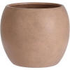 H & L Ovál Obal keramický, terakota 19,5 × 19,5 × 16 cm