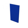 Priečkový paraván Akustik, 80x156,5 cm, modrý