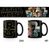 Star Wars: logo, měnící se hrnek, 315 ml
