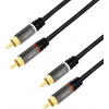 LogiLink CA1208 cinch audio kabel 7.5 m černá stíněný, barevně rozlišený